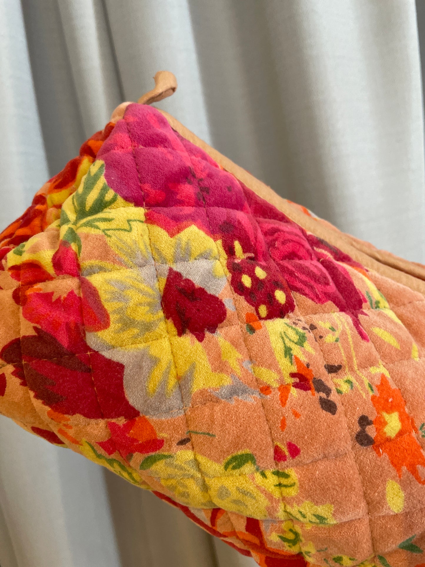 Velvet Zip Pouch/Dopp