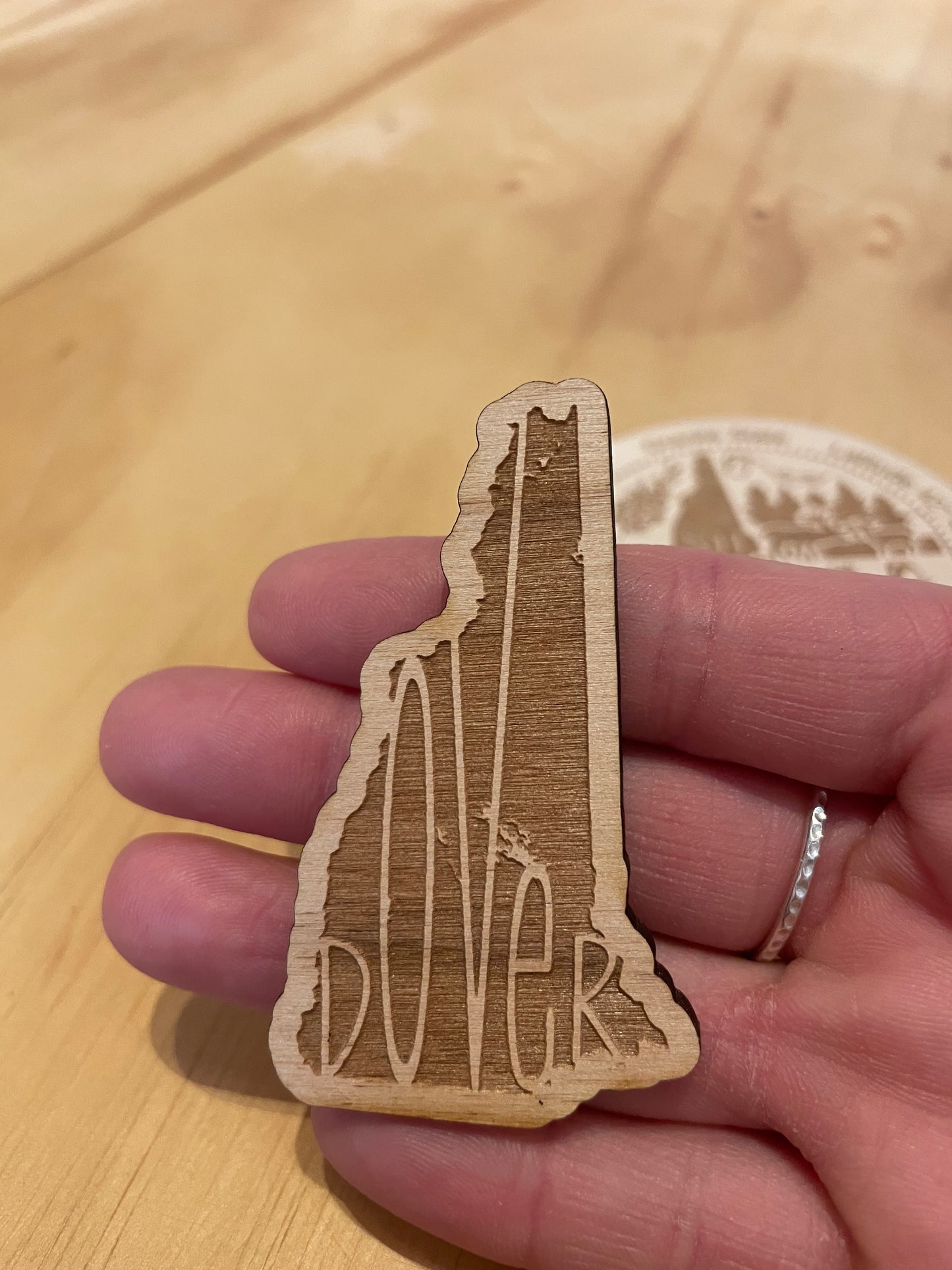 Wooden Dover, NH Magnets