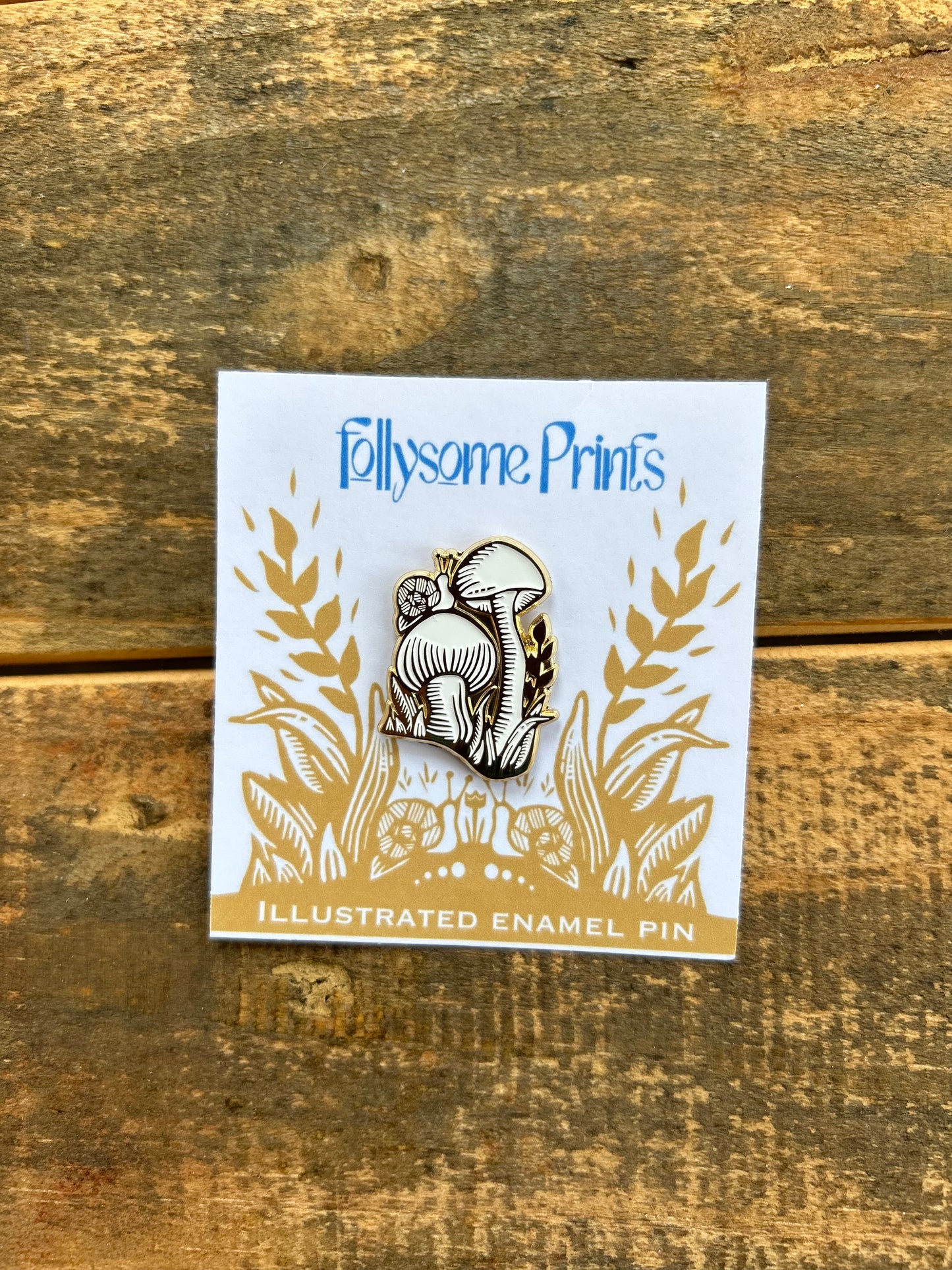 Follysome Prints Enamel Pin