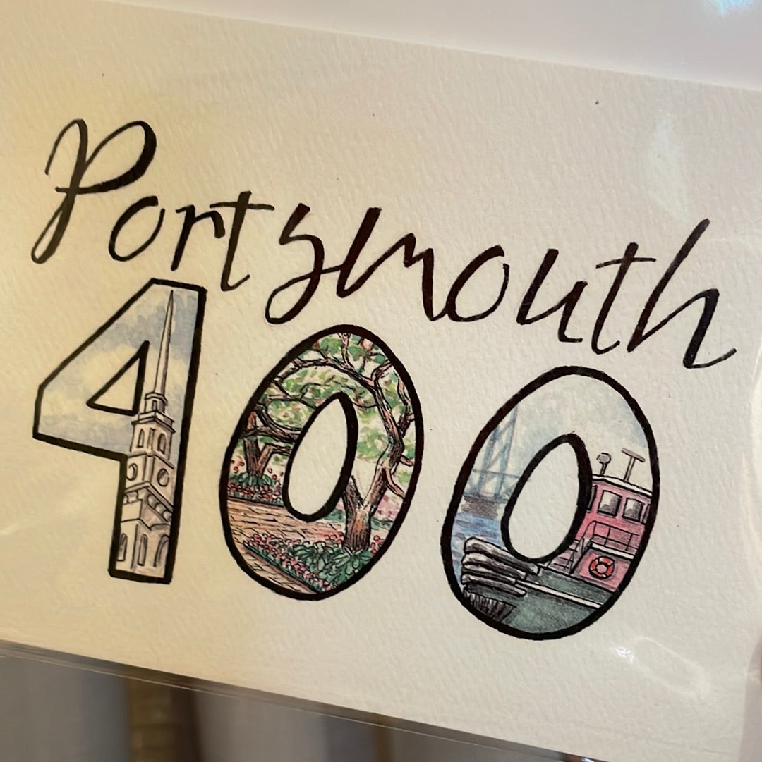 NH Town 400 Anniversary Cards