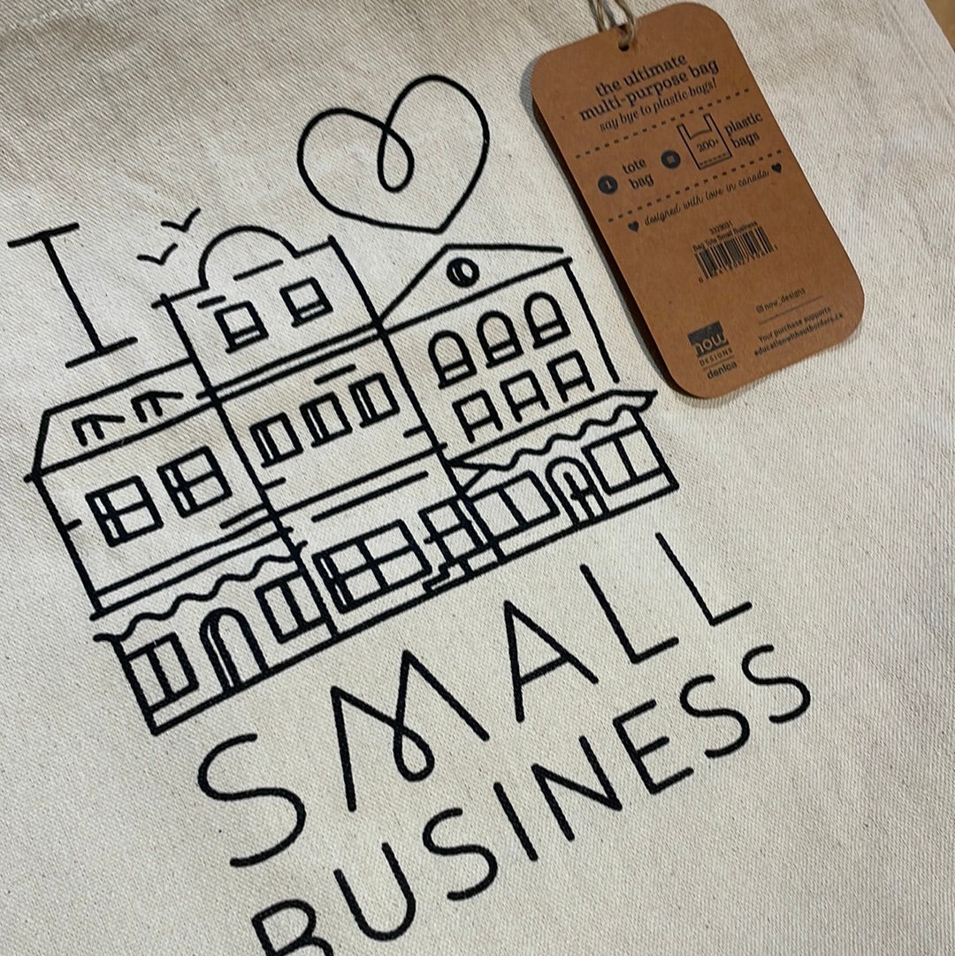 I Love Small Business Tote