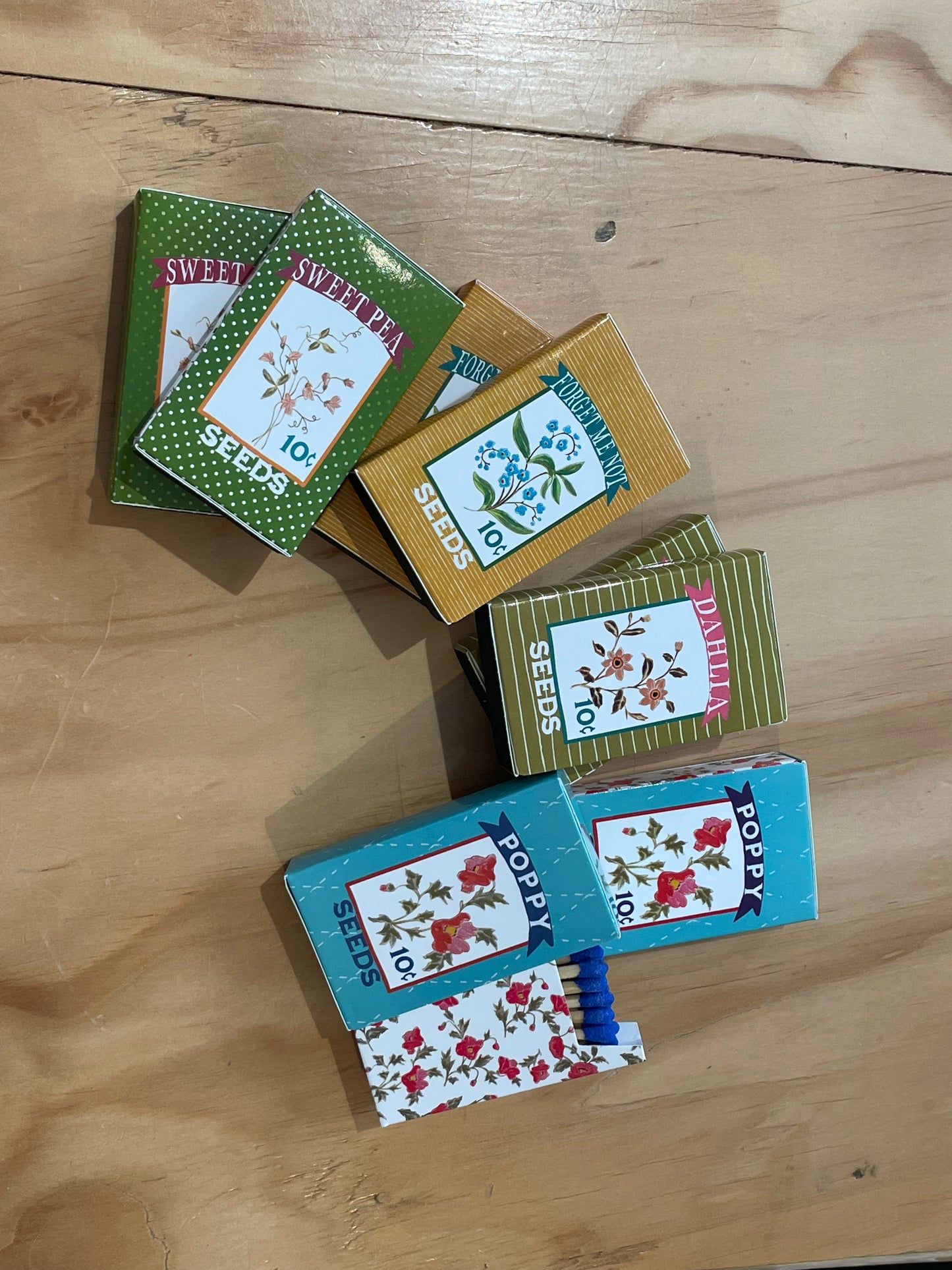 Seeds-Box of Matches