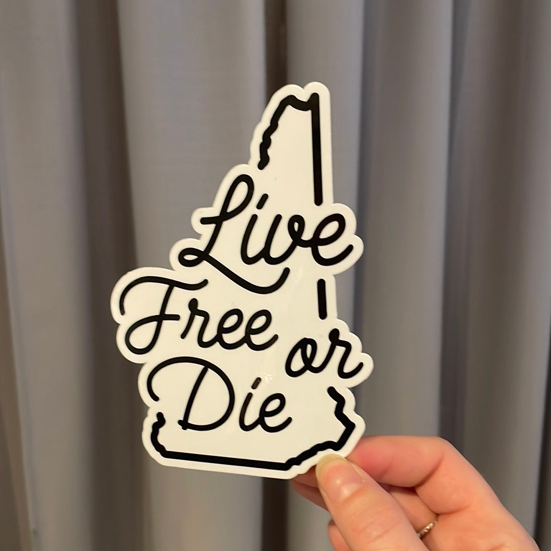 Big Live Free or Die Sticker