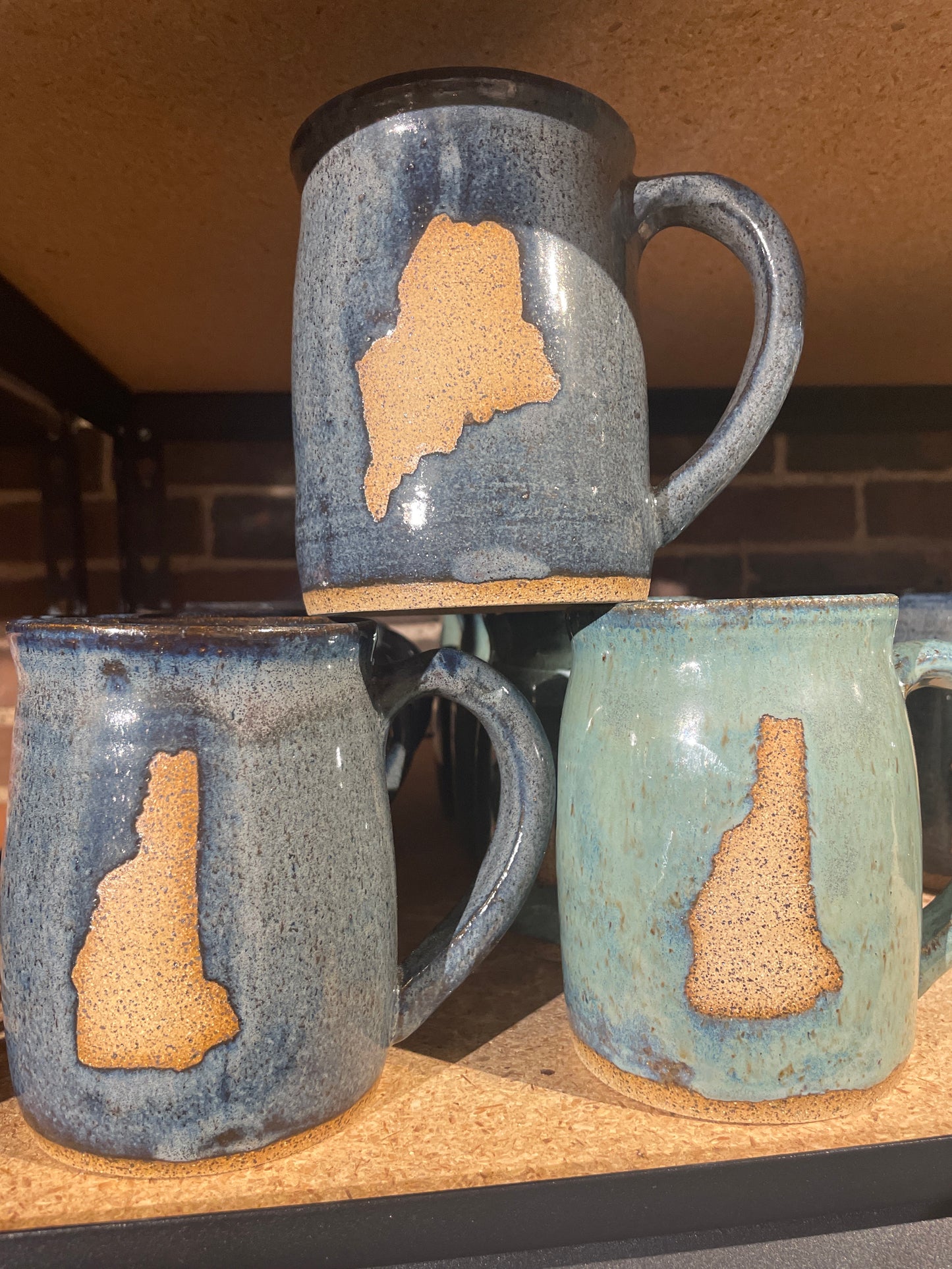 Hand Thrown State Mugs