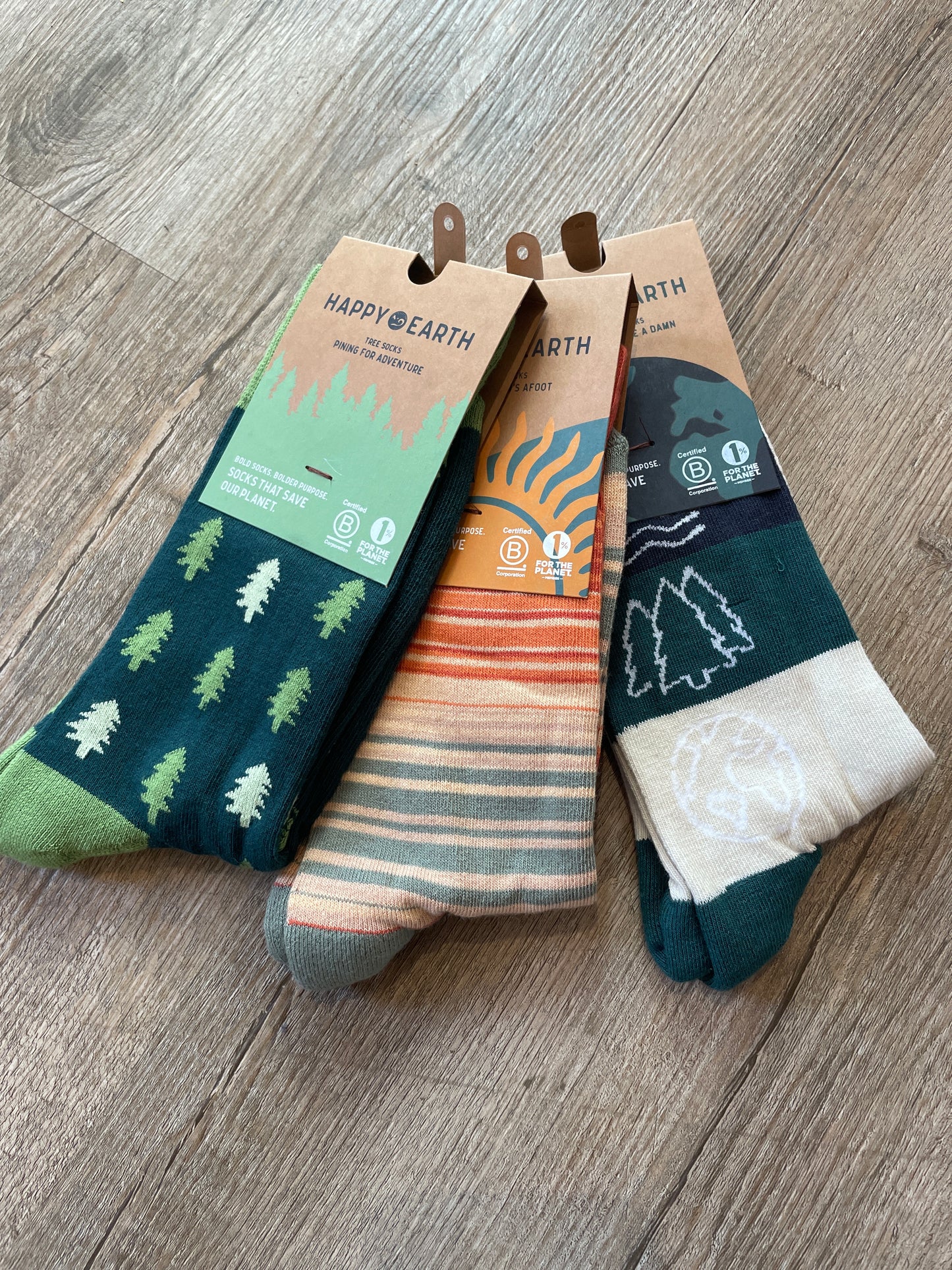 Happy Earth Socks