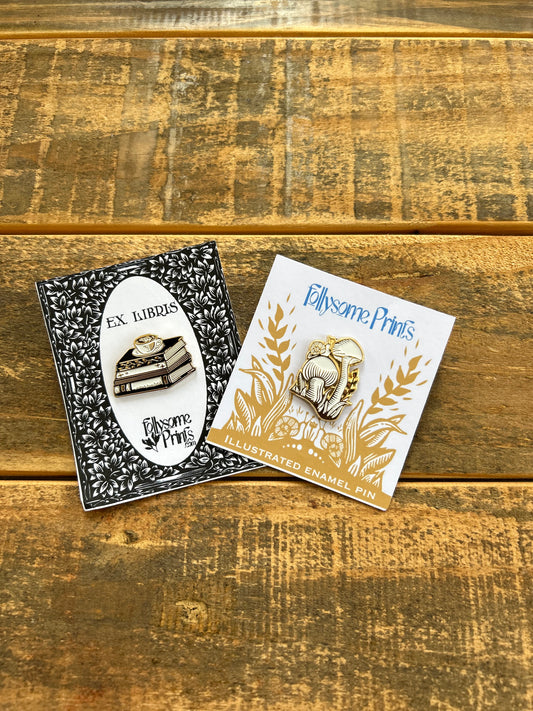 Follysome Prints Enamel Pin