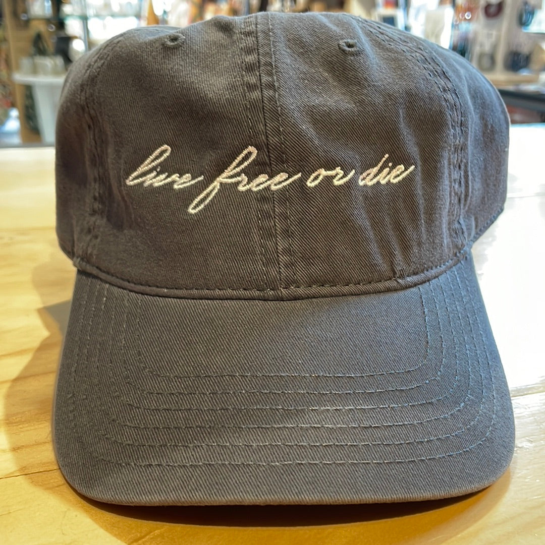 Live Free or Die Dad Hat