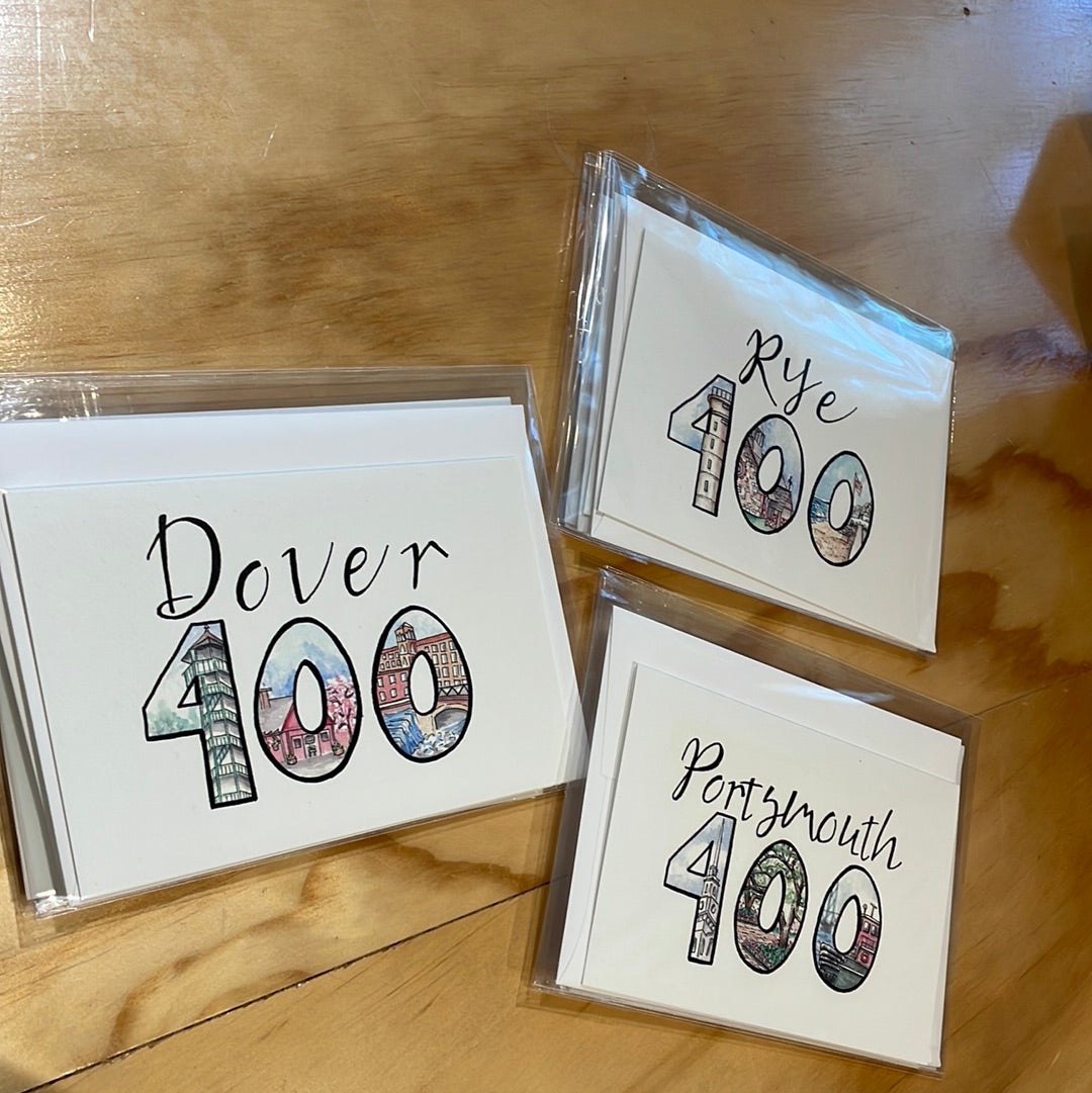 NH Town 400 Anniversary Cards