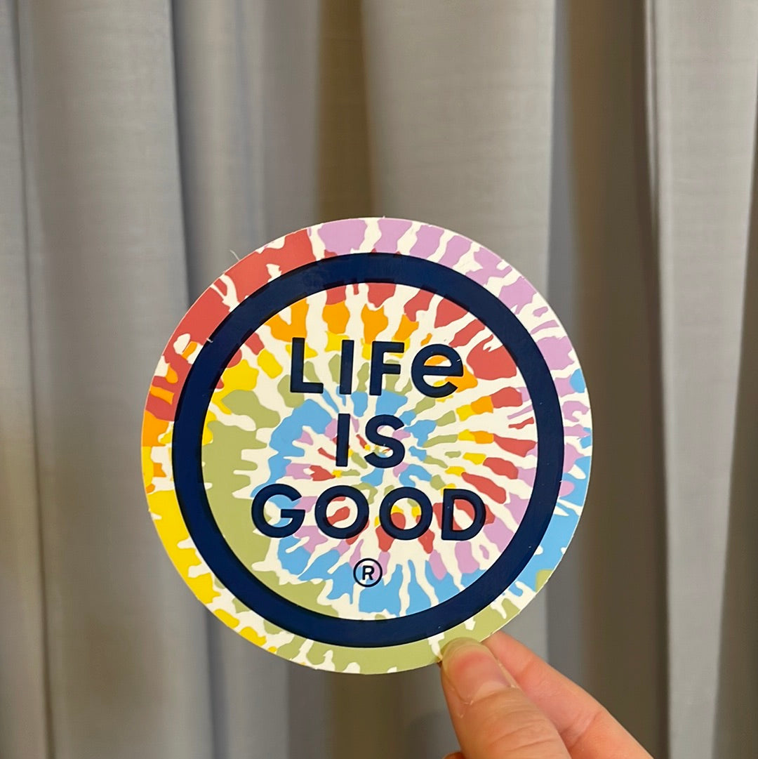 Life is Good Stickers- Large