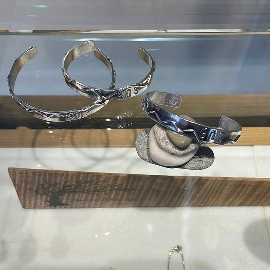 EnRoot Sterling Silver 603 Cuff Bracelet