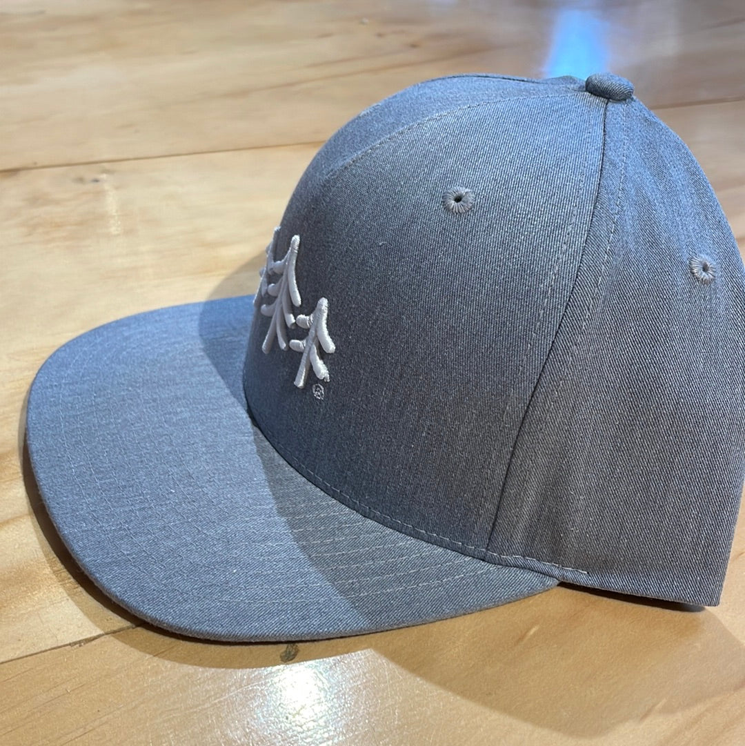 TriPine Flatbill Hat-Grey